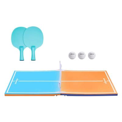 China 56' Floating Ping-Pong tafel zwembad spel Floating Tray met Paddle en Ball Te koop