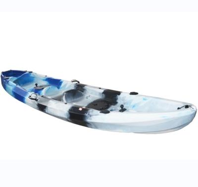 China Woowave 2 person Fishing Kayak HDPE Sit on top Kayak Canoe 370*87*33cm Package Size for sale