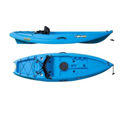 Cina 220*66*25cm 1 Persona Kayak Famiglia Pesca Kayak di plastica con sedile per kayak NO gonfiabile in vendita