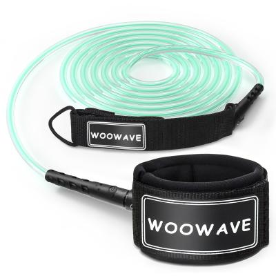 Cina 10ft 8mm surfboard Leash Woowave in lunghezza 10 'per il tuo surfboard in vendita