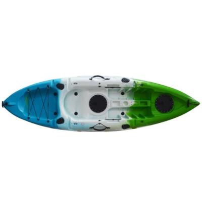 China 20kgs/44lbs LLDPE Kayak Plastic Kayak 270*78*40cm 1 Person Boat with Seat and Paddle for sale