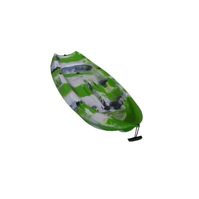 China Direct Supply 1.8m Green/White Single Person Sit On Top Kayak for Kids by Woowave for sale