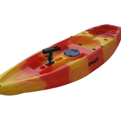 China Standard Features Paddle Included WOOWAVE Original Basical Orange 2.2m Fishing Kayak for sale