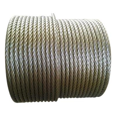 China Construction Stainless Steel Wire Rope High Carbon Steel Wire Rope Galvanized Hot Dip Galvanized Steel Wire Rope for sale