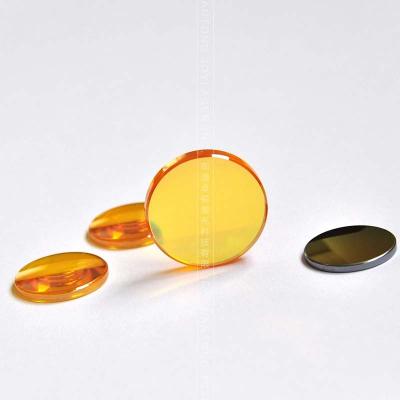 Κίνα Hotels High Quality ZnSe Yellow Transparent Round Focusrite CO2 Laser Tube 100w 150w 130w Chinese Laser Focus Len προς πώληση