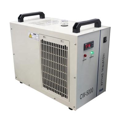 China Hotels Competitive Price Iron Cuboid Heavy Mirror 100w Laser Tube Bng Lounging CO2 Industrial Water Chiller for sale