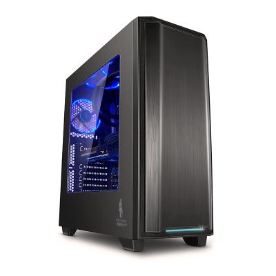 China With Side Panel Window SAMA PC Case ATX Gaming Computer Desktop Case USB3.0 Semi Cable Window Acrylic for sale