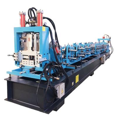 China Factory Tensioning Steel Products Metal CZ Purlin Forming Machine for sale