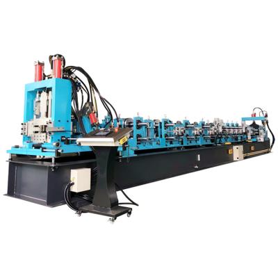 China Factory CZ Purlin Roll Forming Machine Steel Frame And Purlin Making Machinery for sale