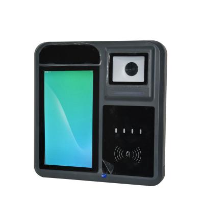 China Real time clock RS232 touch card automatic 9.0 nfc android bus ticket machine validator P18-Q with LED indicators for sale