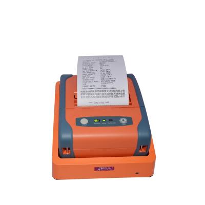 China Orange 24 Pin 76mm Small Android Handheld Battery Powered Portable BT Mobile Dot Matrix Printer HPP-76D for sale