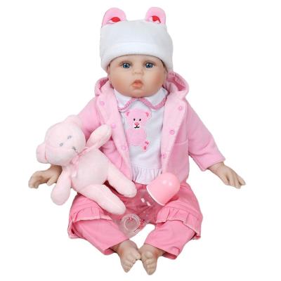 China 56 cm Reborn Baby Soft Toy Silicon Reborn Doll Soft Collectibles - Educational Doll Toys For Girls for sale