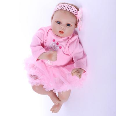 China ZIYIUI 55CM Soft Silicone Reborn Baby Doll Girl Princess Doll Baby Toy Collectible Toys for sale