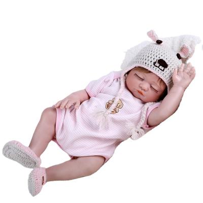 China Child toy reborn dolls silicone dolls 20 inch girl realistic reborn dress babi toys for girls for sale