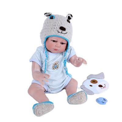 China Child toy reborn dolls silicone dolls 20 inch lifelike reborn babi boy toys for children for sale