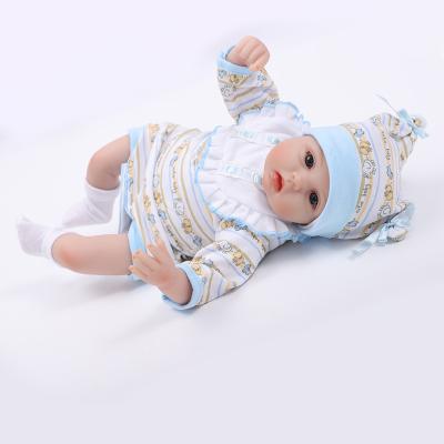 China Soft Toy 22 Inch Vinyl Silicon Babi Doll Toys Children Reborn Christmas Toys For Girls for sale