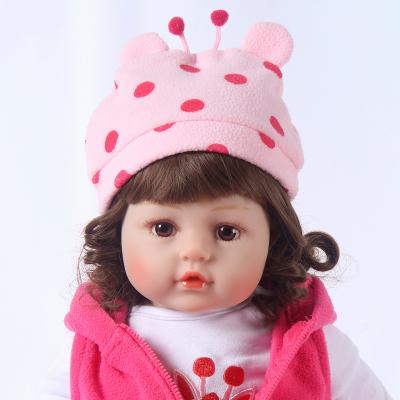 China 2021 reborn children's toys soft soft toy reborn babi silicon toy doll girl wholesale for sale