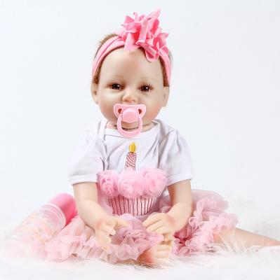 China Wholesale new design cheap full body silicone lifelike realistic doll for kids 026 for sale