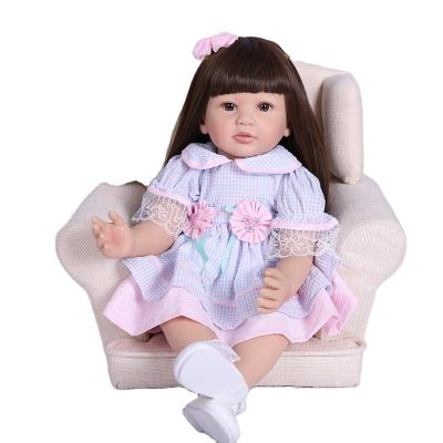 China Toy Ziyiui soft 22 inch doll beautiful full body silicone dolls new 2022 real babies cheap reborn children toys for sale