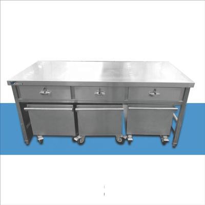 China Dimension As Customized Commercial Fridge Table / Under Counter Freezer / Fridge Work Table for sale