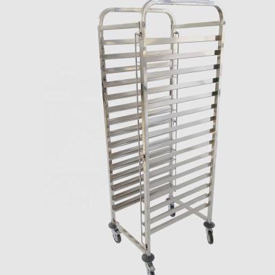 China Heavy Duty Commercial Kitchen Stainless Steel Bakery Cooling Pan Baking Tray Cart Trolley for sale