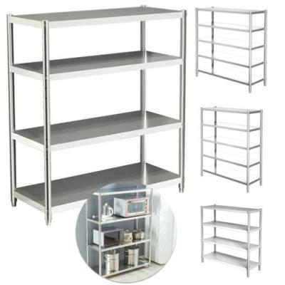 China Commercial Kitchen Stainless Steel Kitchen Shelves Storage Shelf for sale