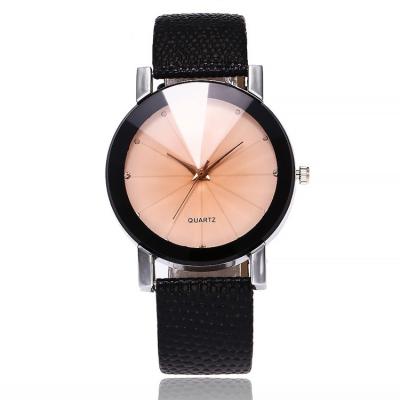 China Non-specific women watch luxury brand casual simple quartz clock for women leather strap wristwatch for sale