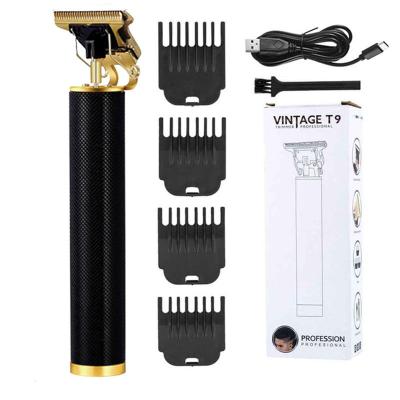 China Outdoor Hot Selling Professional Electric Hair Clippers Rechargeable Men's T Blade Hair Trimmer Machine for sale