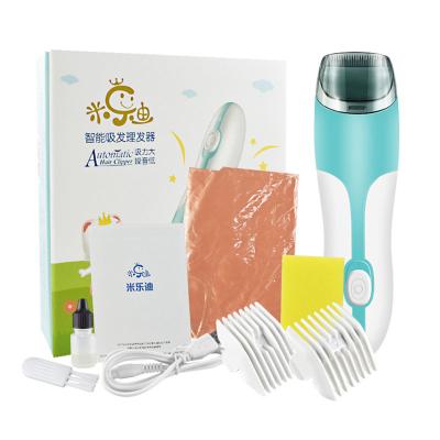 China Professional Low Noise Loud Car Baby Clipper Suction Kids Hair Trimmer Set With 3 Combs Guide for sale