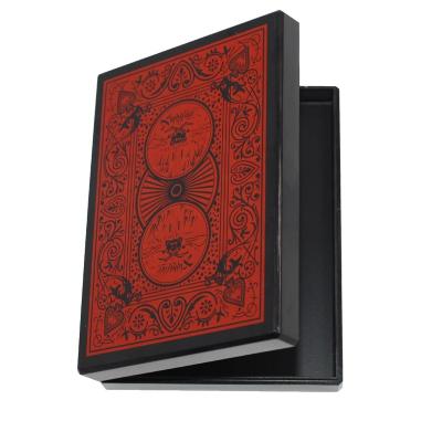 China Magnetic Miracle Plastic Card Case Magic Trick Card Game Version With Beautiful Printed Pattern for sale