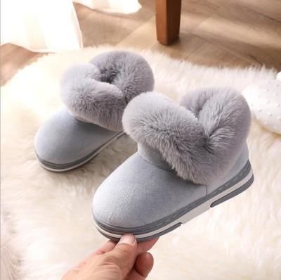 China Deodorization 2021 Children's Snow Boots Winter Boys And Girls Plush Thickened Cotton Shoes Babies Non Slip Warm Boots for sale