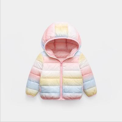 China custom high quality Anti-wrinkle dinosaur style hooded kids coat kid boy winter down jacket for sale