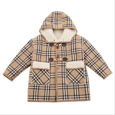 China 2021Hot Fashion Viable Trend Girl's Long Green Overcoat Winter Fashion Coat for sale