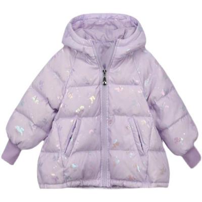 China Long Lasting Breathable Baby Jacket Winter Cartoon Clothes Baby Thickening Warm Coat for sale