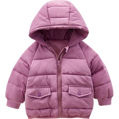 China Factory price viable cheap dacron coated 2019 winter kids coat baby's hooded warm jackets for sale