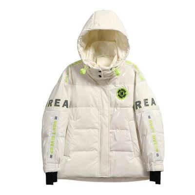 China Fashion high quality wholesale raincoat keep warm winter men and women down jacket for sale