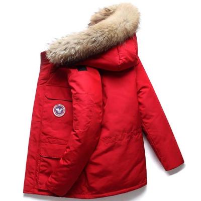 China Wholesale Custom Logo OEM High Quality Winter Waterproof Keep Warm Long Duck Down Jacket for sale