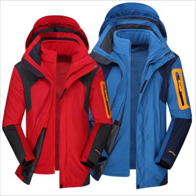 China Low wholesale price breathable 3 in 1 winter outdoor sports jacket custom color logo for unisex for sale