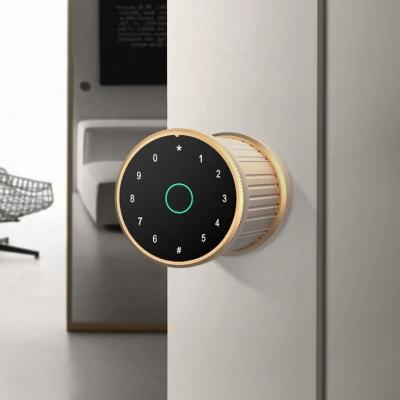 China Home Hotel Apartments Office Hotel Password Fingerprint Keyless Smart Lock High Security Touch Screen Electronic Mobile WIFI TUYA Remote Control Door Lock for sale