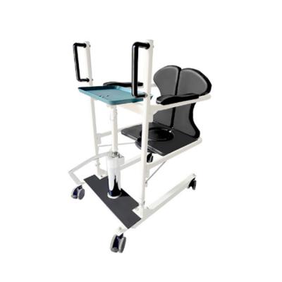 China Lifting patient transfer chair convenient mobile transfer wheelchair disabled elderly patient toilet bath mobile chair 79cm*55cm*42cm for sale