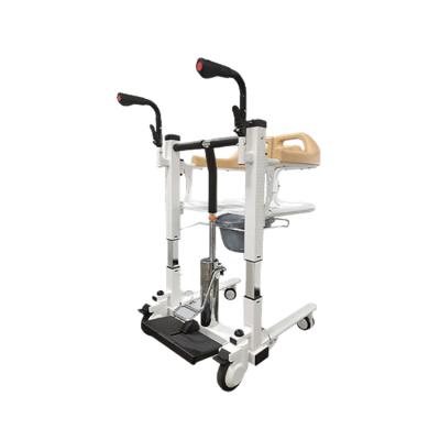 China Wholesale Multi-purpose Handicap Elderly Patient Mover Transfer hydraulic Lift Chair With Commode Chair 79cm*55cm*42cm for sale