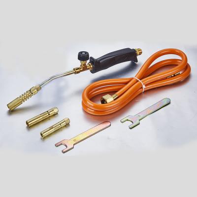 China LPG Gas Blow Torch Brazing Torch Flame Gun Propane Torch Kit 4kw Nominal Heat Input for sale