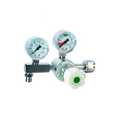 China Max Inlet Pressure 4000 Psi High Flow Accuracy Medical Oxygen Cylinder Regulator CGA540 for sale