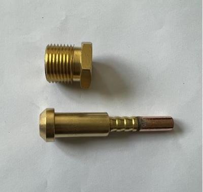 China Messing 7/8-14RH Draad TIG Lastoerusting Stroomkabel Adapter en Kabelverbinding Te koop