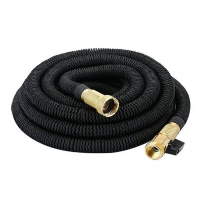 China 50ft Garden Hose Expandable Water Hose with Triple Latex Core and Solid Brass Fittings for sale