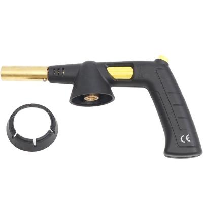 China Electronic Ignition Butane Gas Torch for Camping and BBQ Portable Flame Gun for sale