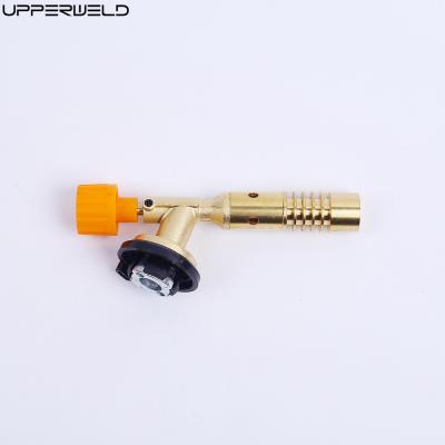 China BBQ Blowtorch Butane Gas Welding Torch Flame Gun Brass Torch Head with OEM Support for sale