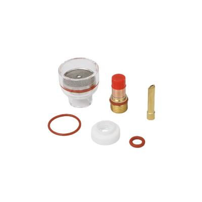 Κίνα Ανθεκτικό TIG Cup Consumables WP17 18 26 TIG Μεγάλη σαμπάνια Clear Nozzle Kit με σώμα Collet προς πώληση