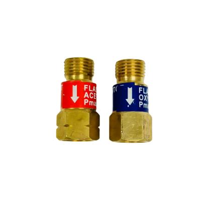 China Customized Support Brass Flashback Arrestor Safety Valve for Welding and Cutting Torch for sale