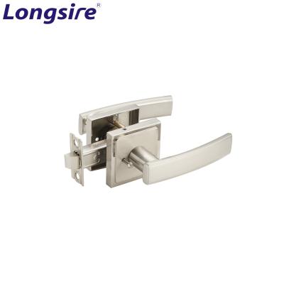 China Furniture Door Best Selling Leverset Door Lock Tubular Square Shaped Heavy Duty Tubular Door Lock Cylinder Handle Entry Door for sale